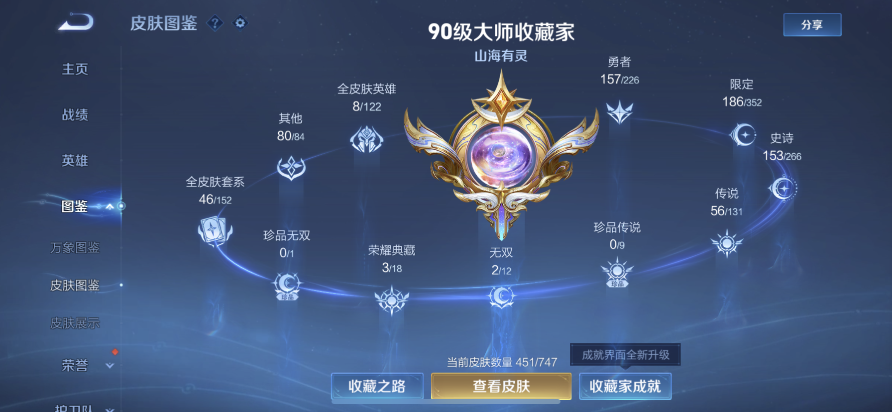 WZQM3399163王者荣耀账号详情图4 WZQM3399163王者荣耀账号详情图4